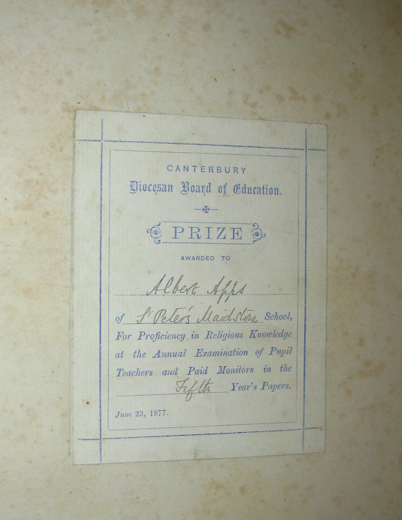 1877 Rare Victorian Book - The Pilgrim's Progress illustrated by Henry Courtney Selous & M. Paolo Priolo.