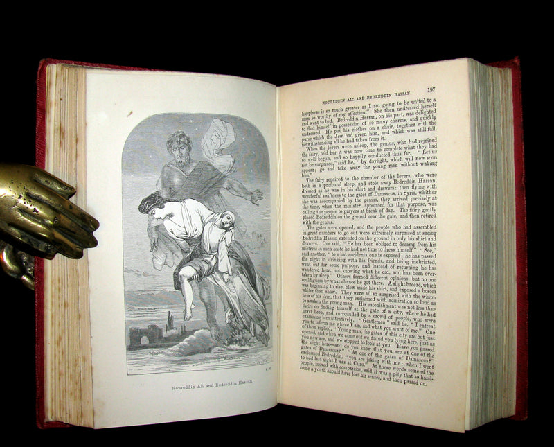 1855 Rare Book - The Arabian Nights Entertainments Illustrated by William Harvey.