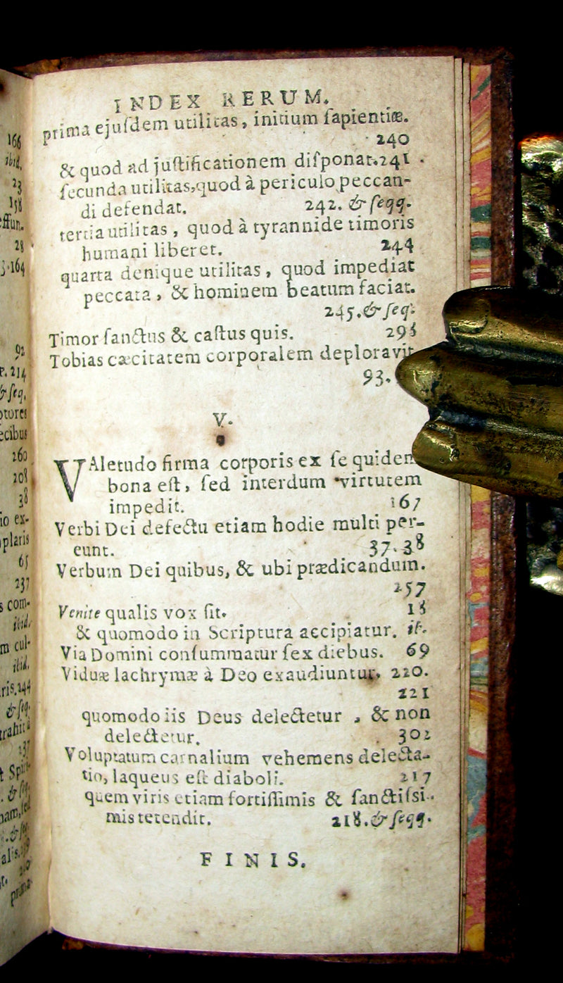 1662 Rare Latin Book - Saint Robert Bellarmine - The Moaning of the Dove or the Good of Tears.