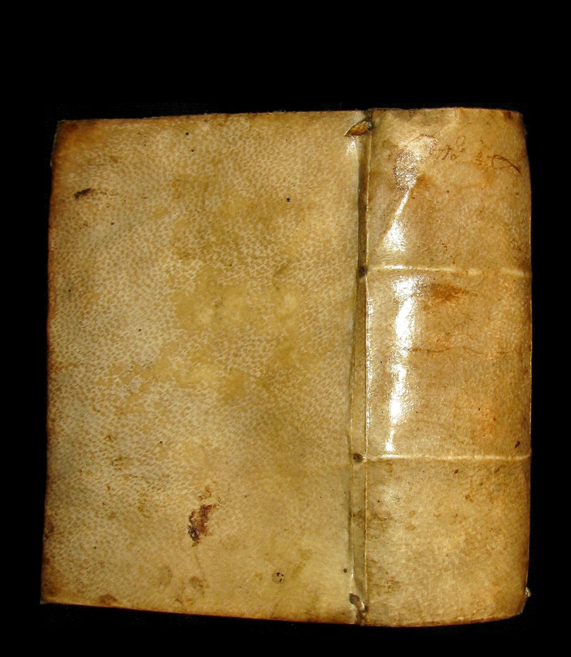 1622 Scarce Latin vellum Book - ORATIONS of Cicero - Pro Quinctio, In Verrem, Pro Roscio Amerino.