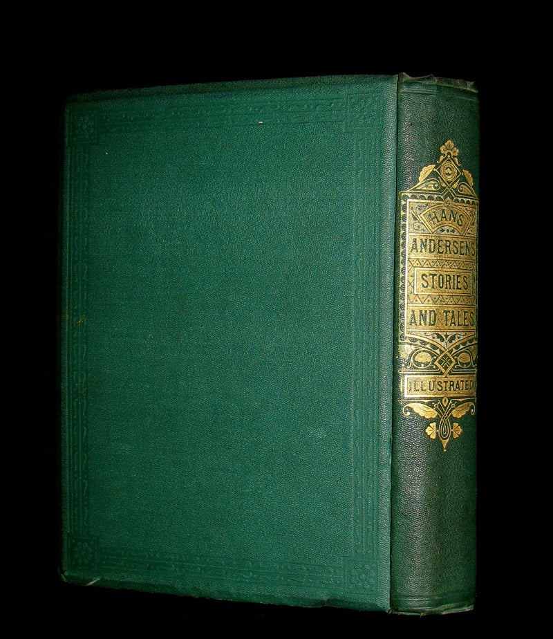 1867 Rare Book - Hans Christian Andersen - FAIRY TALES and Stories illustrated.