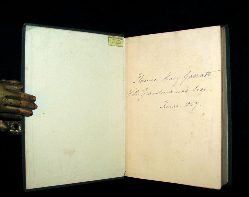 1867 Rare Book - Hans Christian Andersen - FAIRY TALES and Stories illustrated.