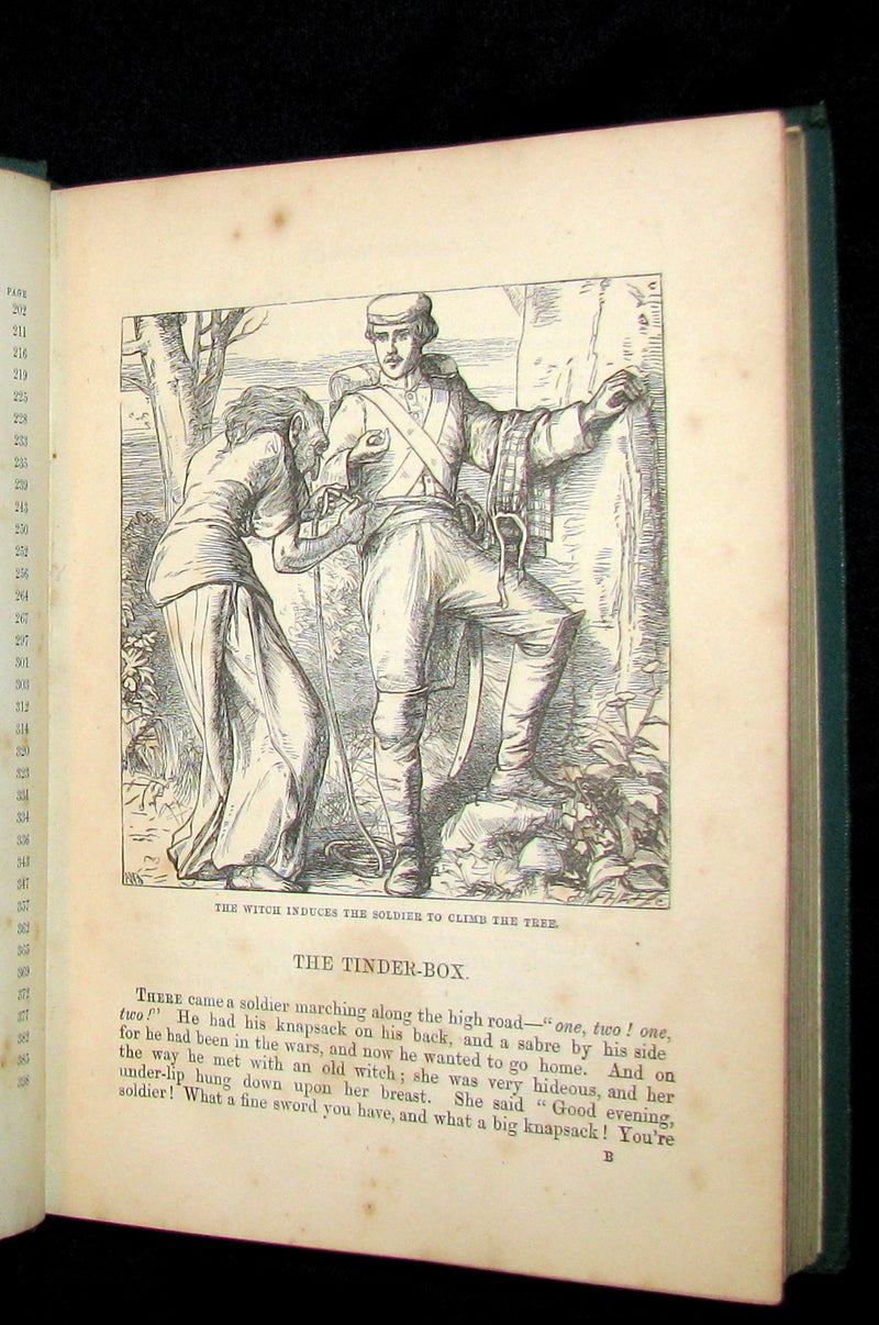 1867 Rare Book - Hans Christian Andersen - FAIRY TALES and Stories illustrated.