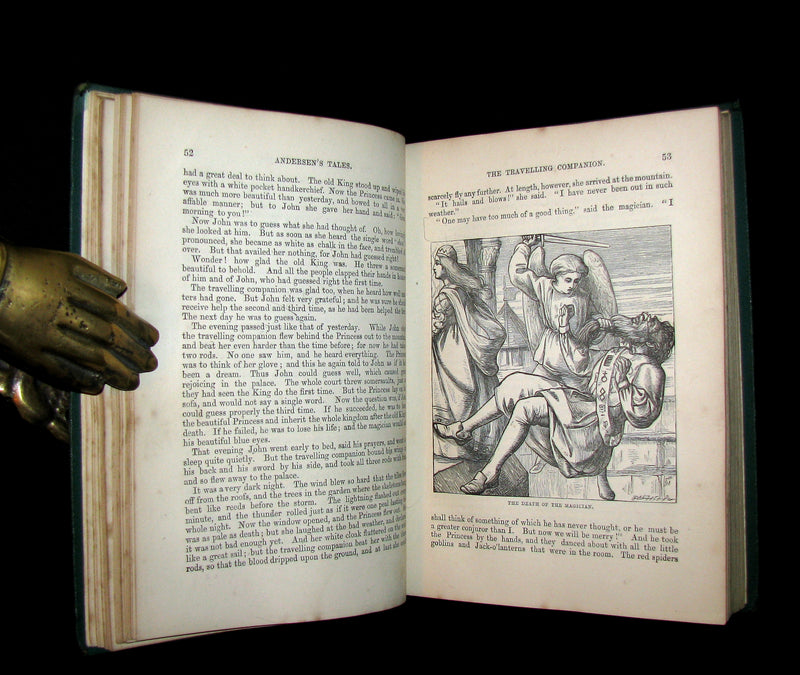 1867 Rare Book - Hans Christian Andersen - FAIRY TALES and Stories illustrated.