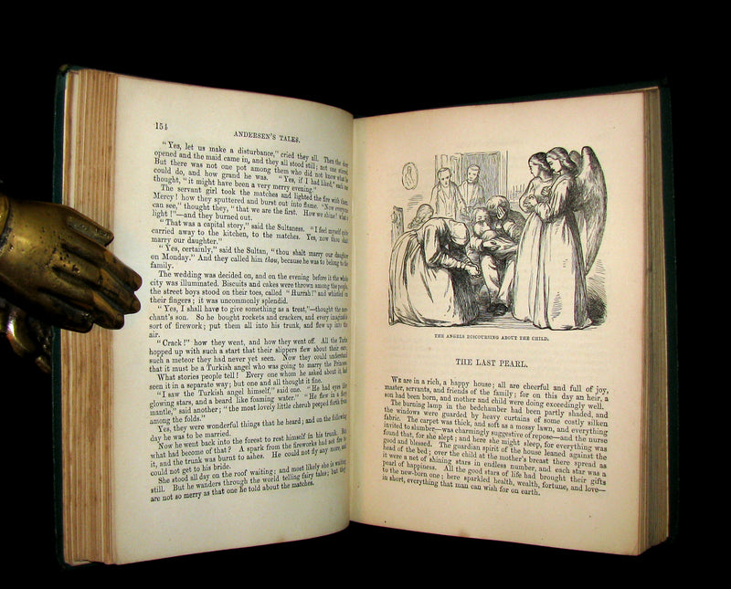 1867 Rare Book - Hans Christian Andersen - FAIRY TALES and Stories illustrated.