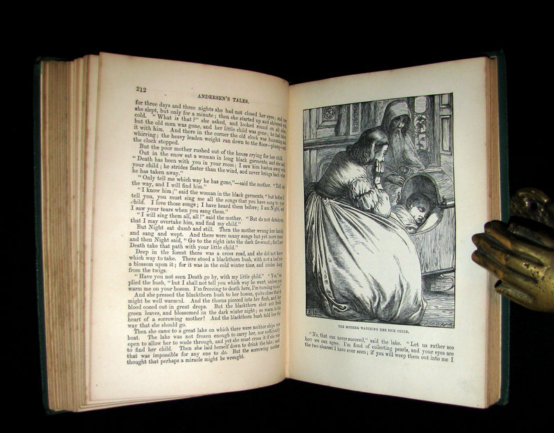 1867 Rare Book - Hans Christian Andersen - FAIRY TALES and Stories illustrated.