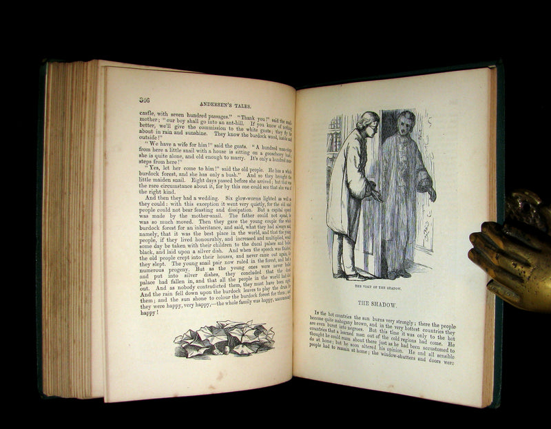 1867 Rare Book - Hans Christian Andersen - FAIRY TALES and Stories illustrated.