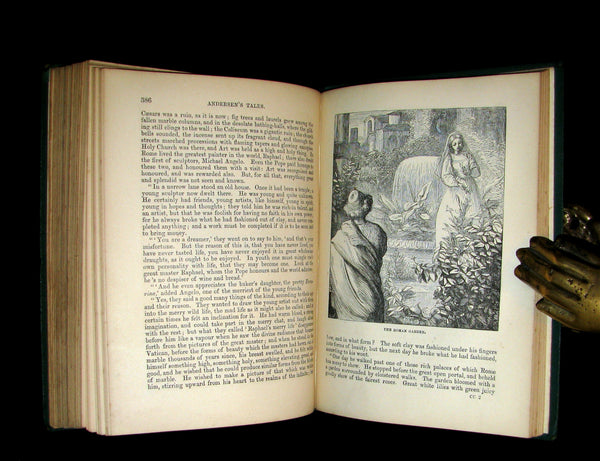 1867 Rare Book - Hans Christian Andersen - FAIRY TALES and Stories illustrated.