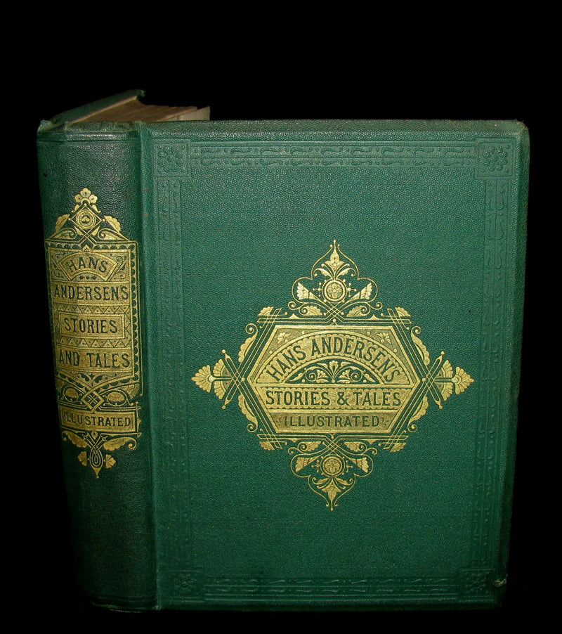 1867 Rare Book - Hans Christian Andersen - FAIRY TALES and Stories illustrated.