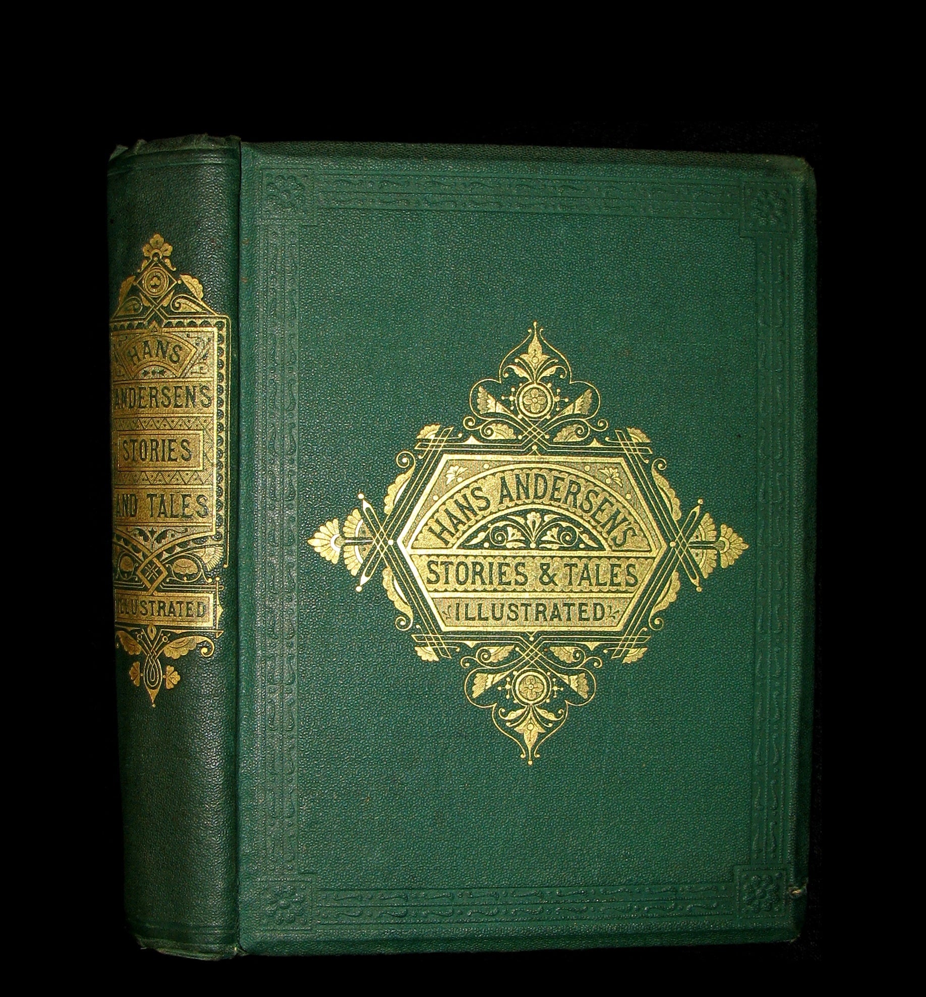 1867 Rare Book - Hans Christian Andersen - FAIRY TALES and Stories illustrated.
