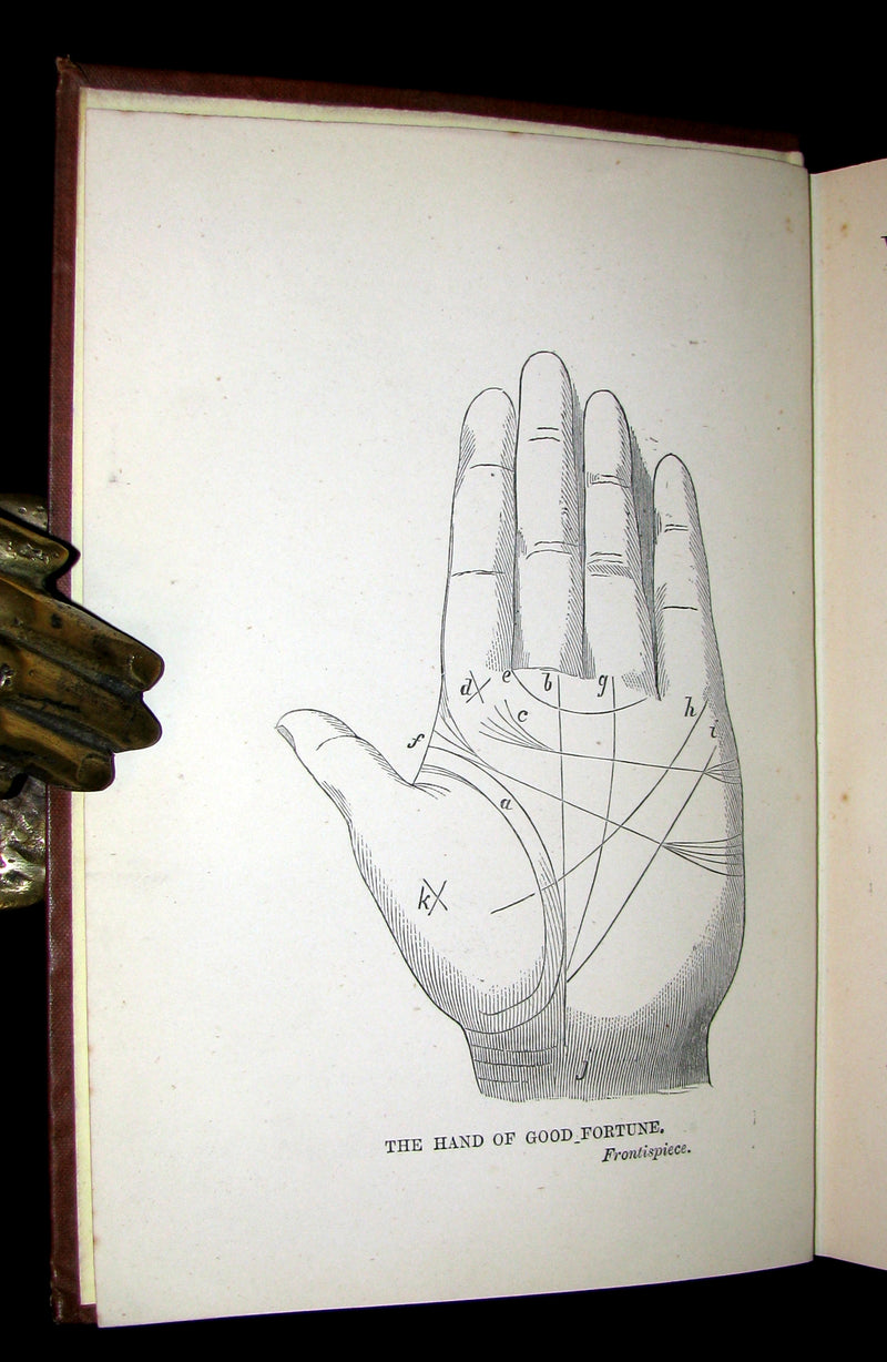 1890 Scarce Book - Your Luck's in your Hand, PALMISTRY with some account of the Gipsies