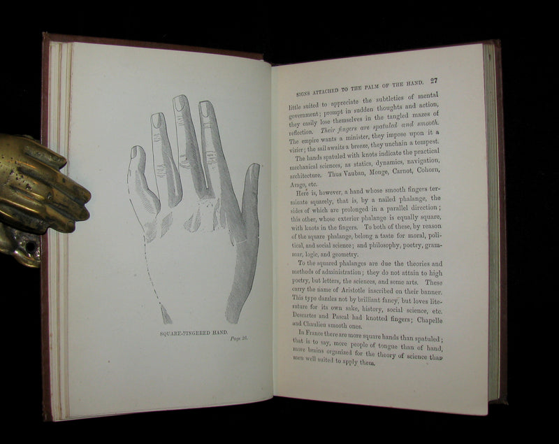 1890 Scarce Book - Your Luck's in your Hand, PALMISTRY with some account of the Gipsies