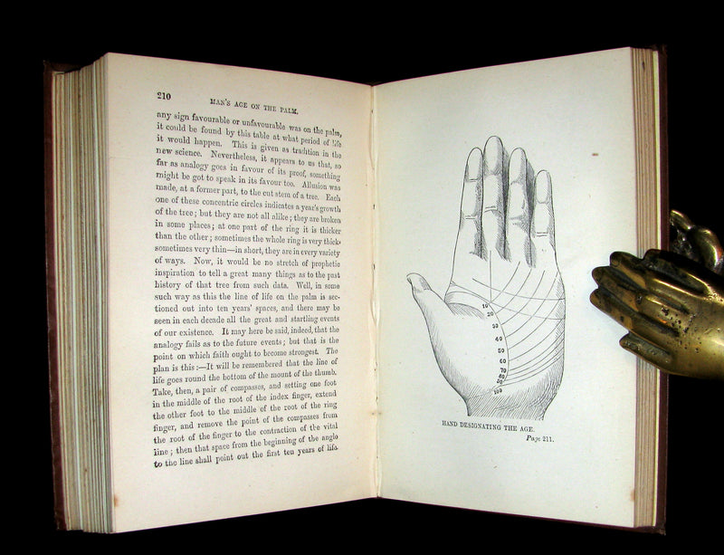 1890 Scarce Book - Your Luck's in your Hand, PALMISTRY with some account of the Gipsies