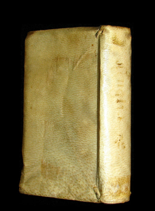 1641 Rare Latin Vellum Book - Sir Thomas Smith's De Republica Anglorum.