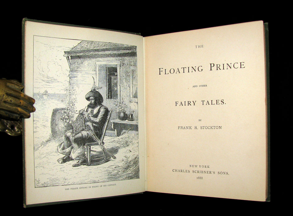 1888 Rare Book - The Floating Prince and Other Fairy Tales by Frank R. Stockton.