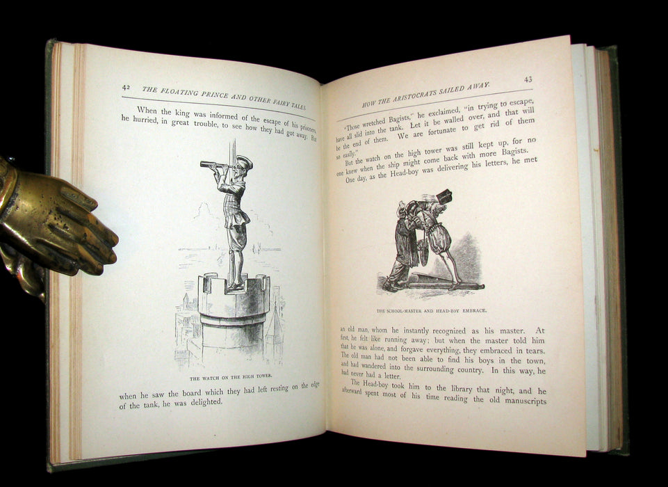 1888 Rare Book - The Floating Prince and Other Fairy Tales by Frank R. Stockton.