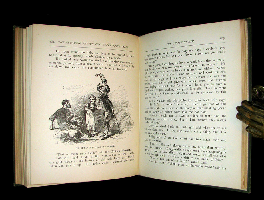 1888 Rare Book - The Floating Prince and Other Fairy Tales by Frank R. Stockton.