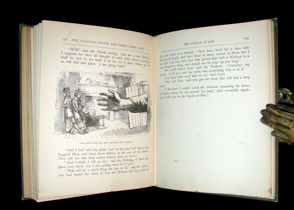 1888 Rare Book - The Floating Prince and Other Fairy Tales by Frank R. Stockton.