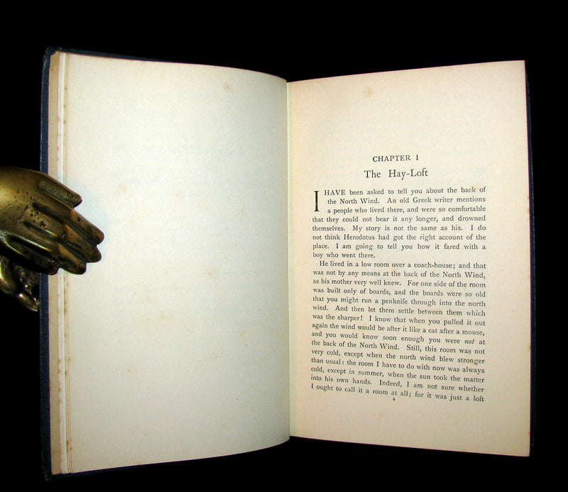 1911 Rare Edition - AT THE BACK OF THE NORTH WIND by George MacDonald.