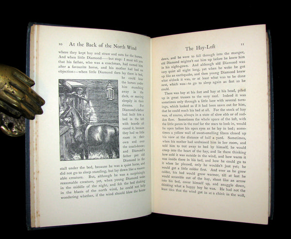 1911 Rare Edition - AT THE BACK OF THE NORTH WIND by George MacDonald.