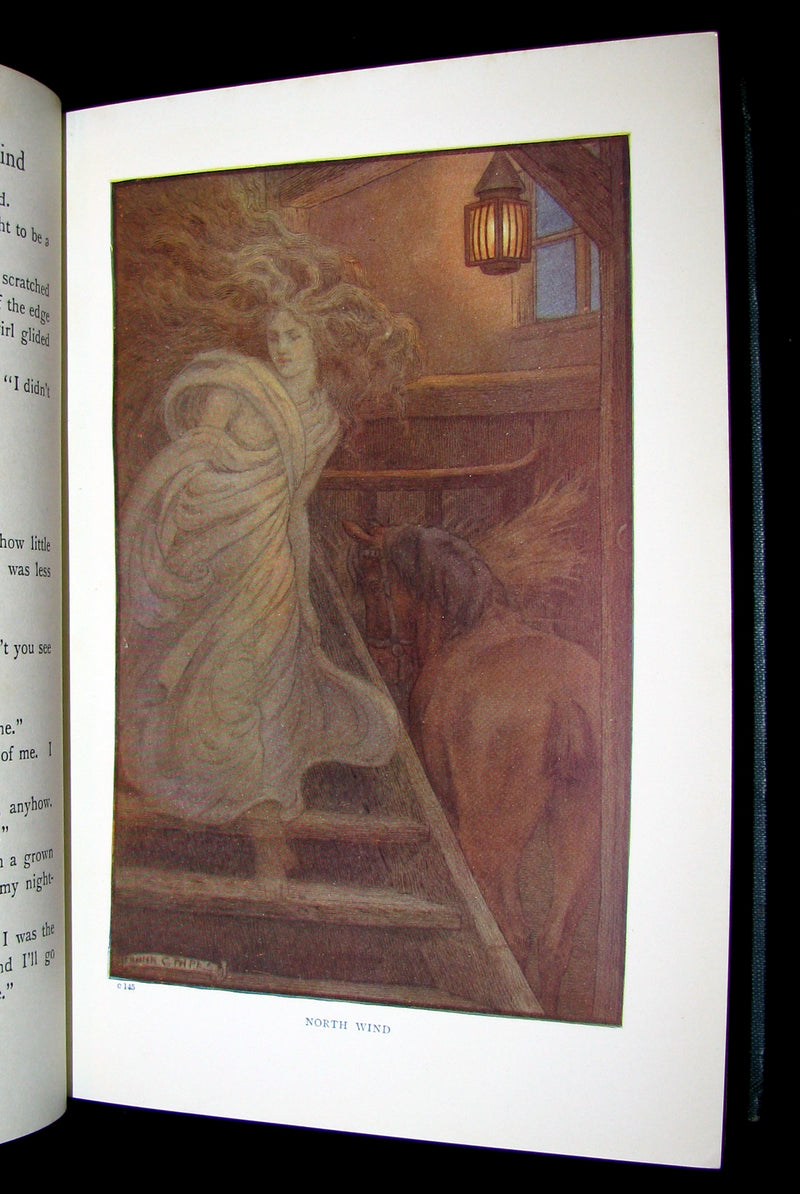 1911 Rare Edition - AT THE BACK OF THE NORTH WIND by George MacDonald.