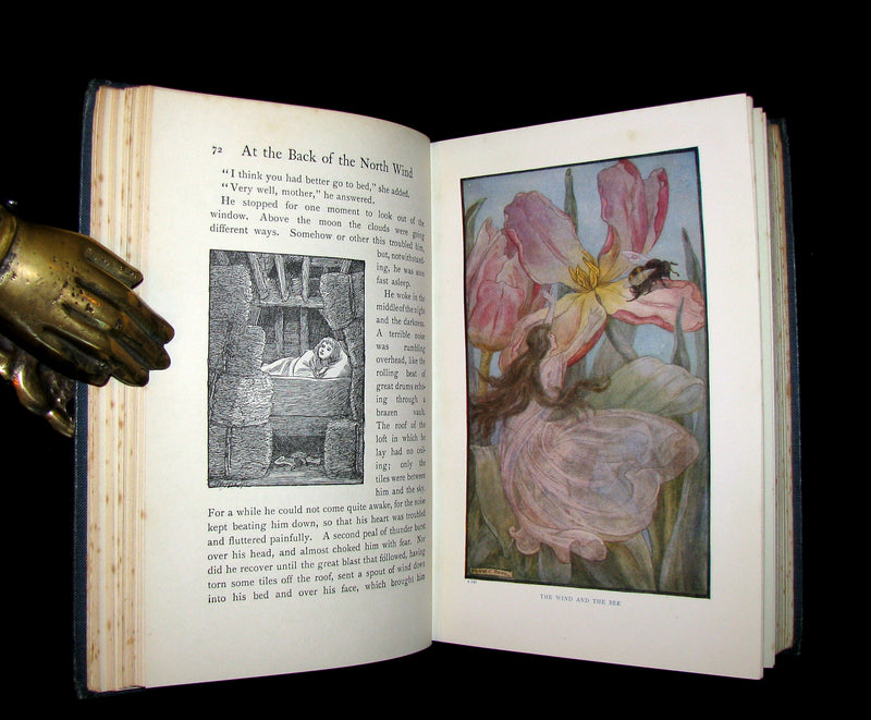 1911 Rare Edition - AT THE BACK OF THE NORTH WIND by George MacDonald.