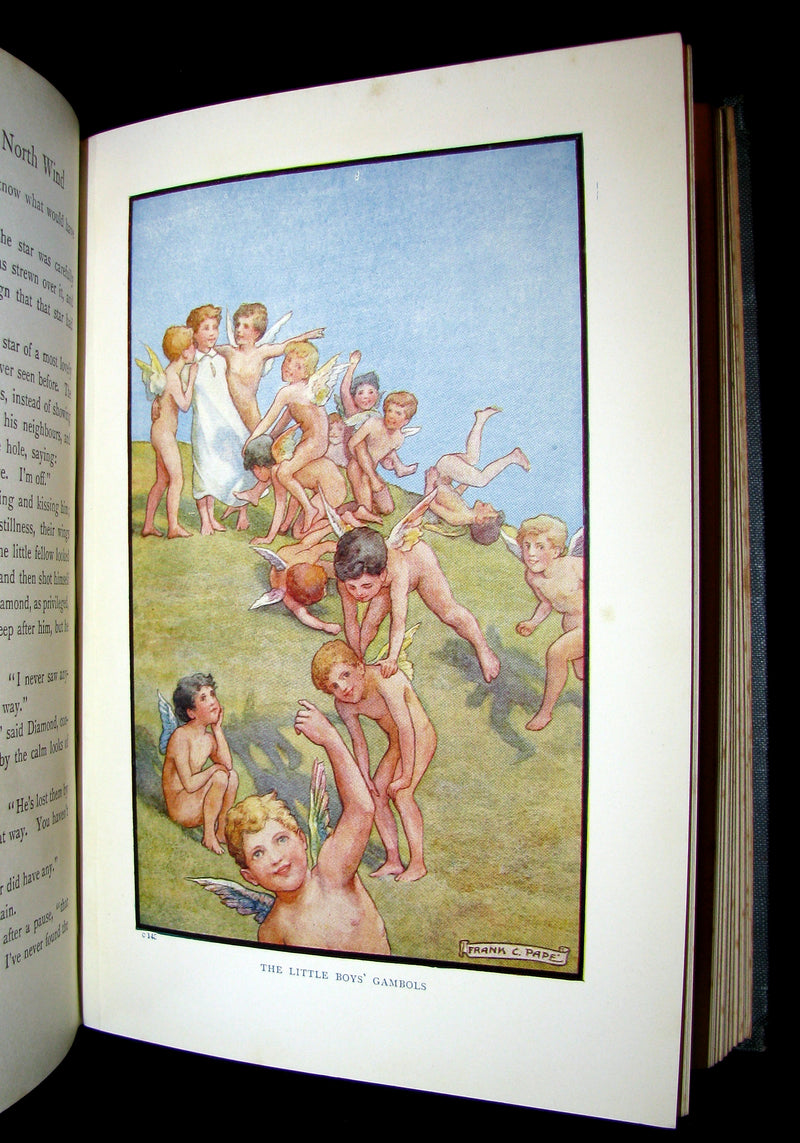 1911 Rare Edition - AT THE BACK OF THE NORTH WIND by George MacDonald.