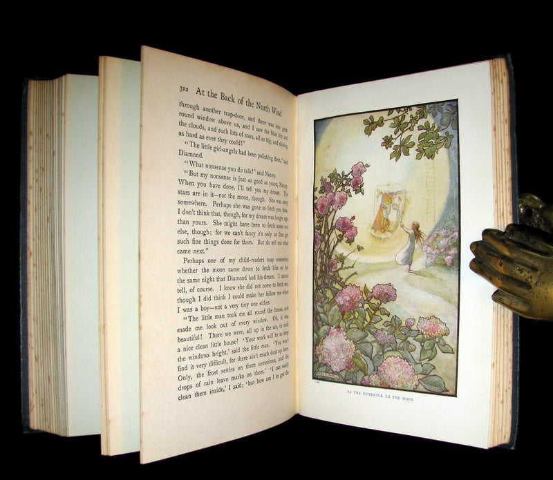 1911 Rare Edition - AT THE BACK OF THE NORTH WIND by George MacDonald.