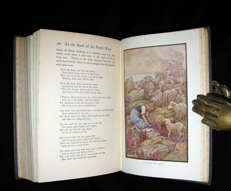 1911 Rare Edition - AT THE BACK OF THE NORTH WIND by George MacDonald.