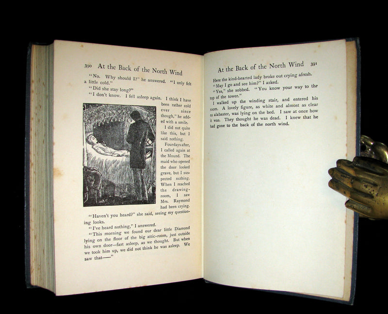 1911 Rare Edition - AT THE BACK OF THE NORTH WIND by George MacDonald.