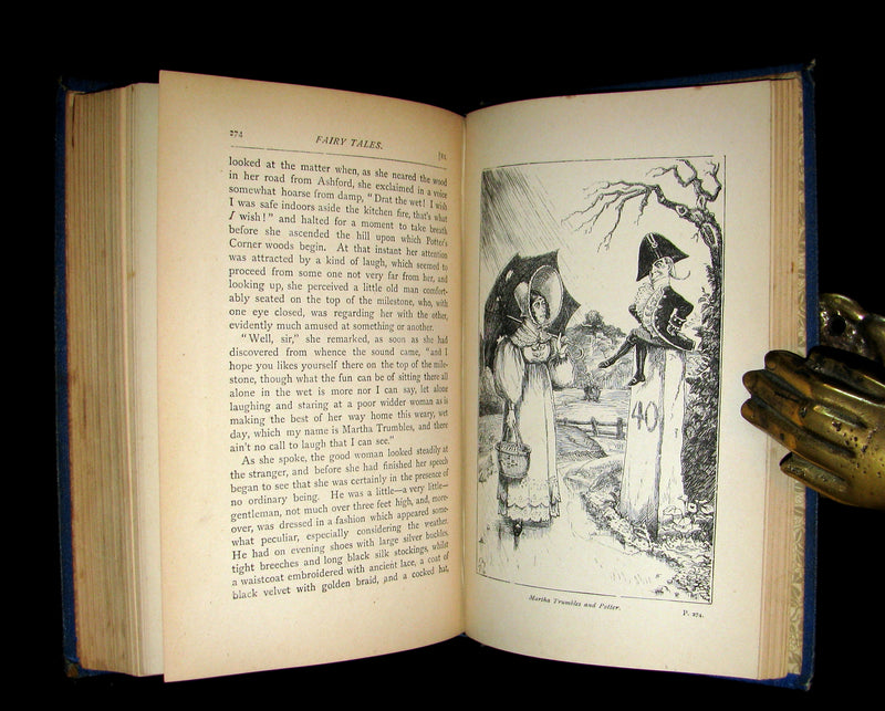 1882 Scare Book - Moonshine Fairy Stories Illustrated by William Brunton. 1st Edition.