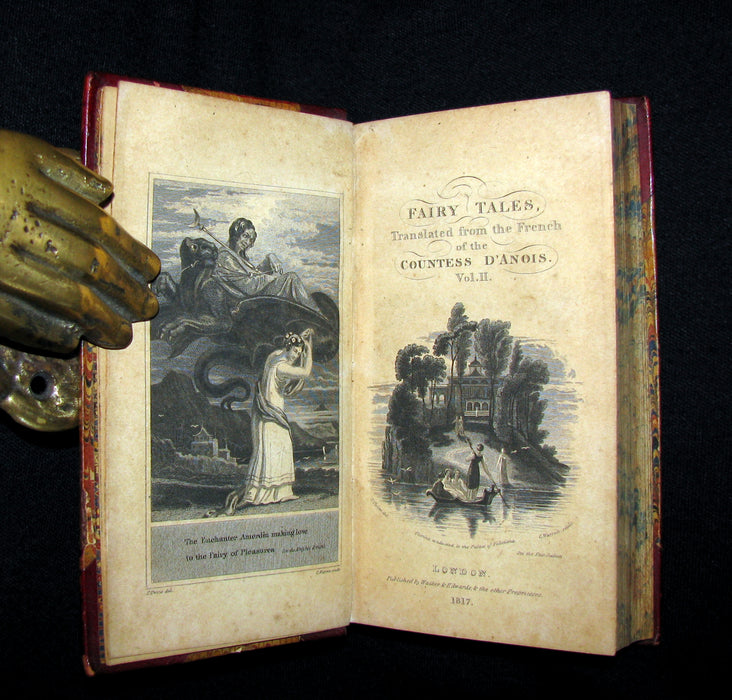 1817 Scarce Book Set - FAIRY TALES and Novels by the Countess d'ANOIS.