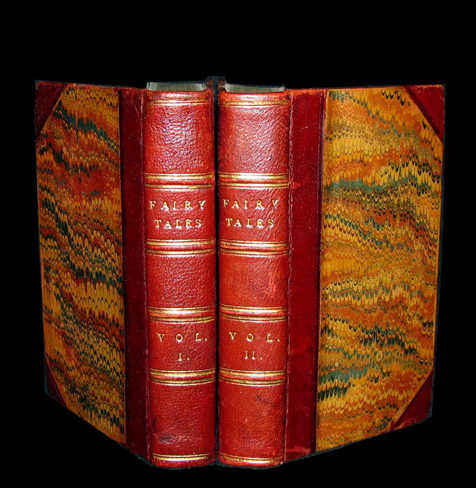 1817 Scarce Book Set - FAIRY TALES and Novels by the Countess d'ANOIS.