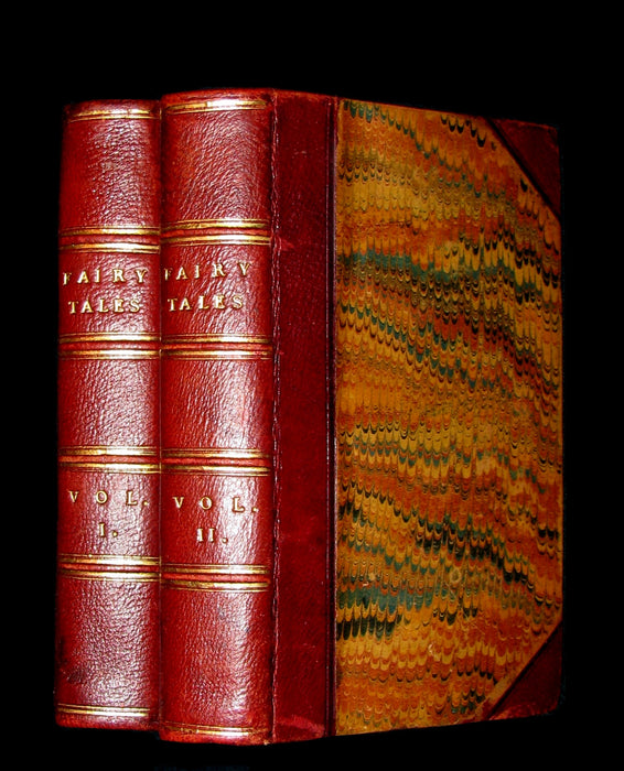 1817 Scarce Book Set - FAIRY TALES and Novels by the Countess d'ANOIS.