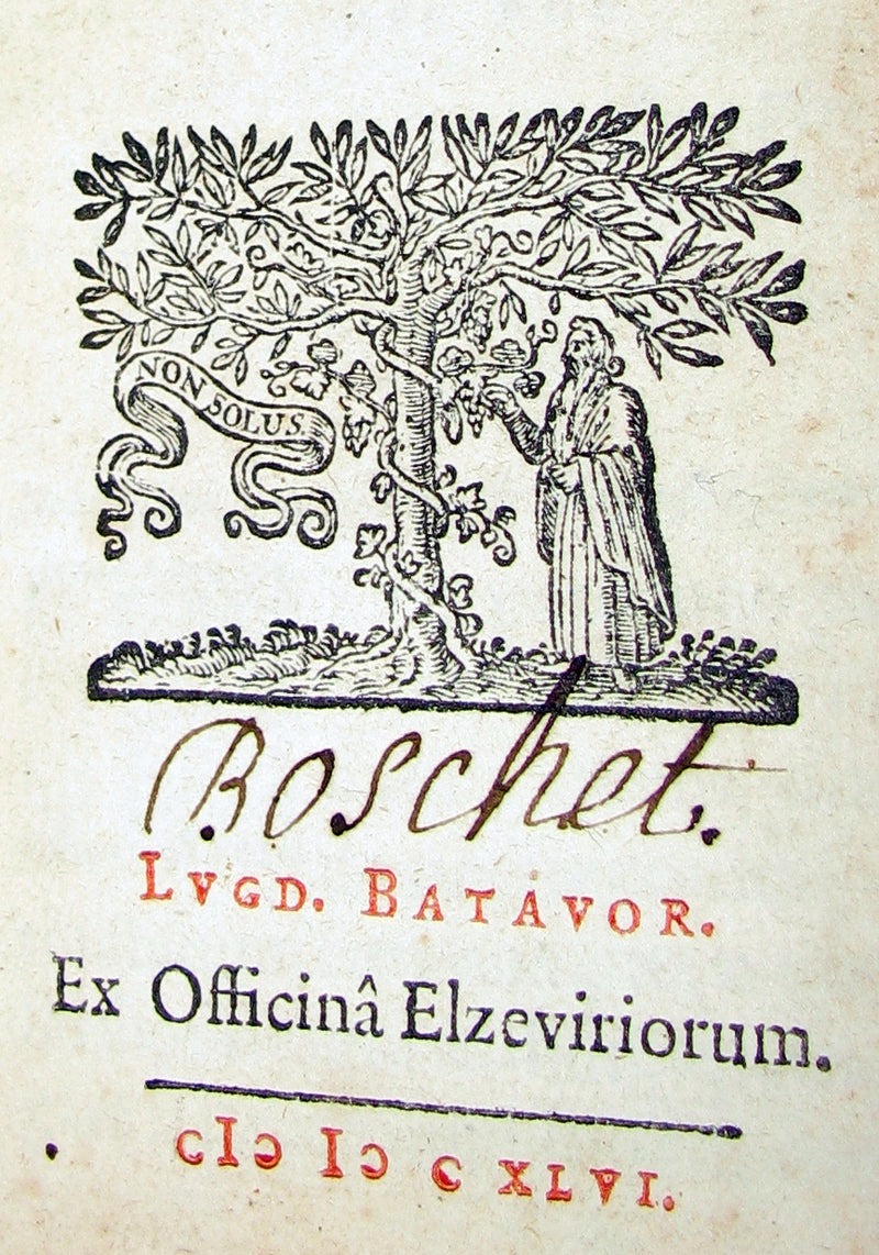 1646 Rare Law Book - De Pactis Tractatus by Arnold Vinnius,  leading jurists of the 17th century.