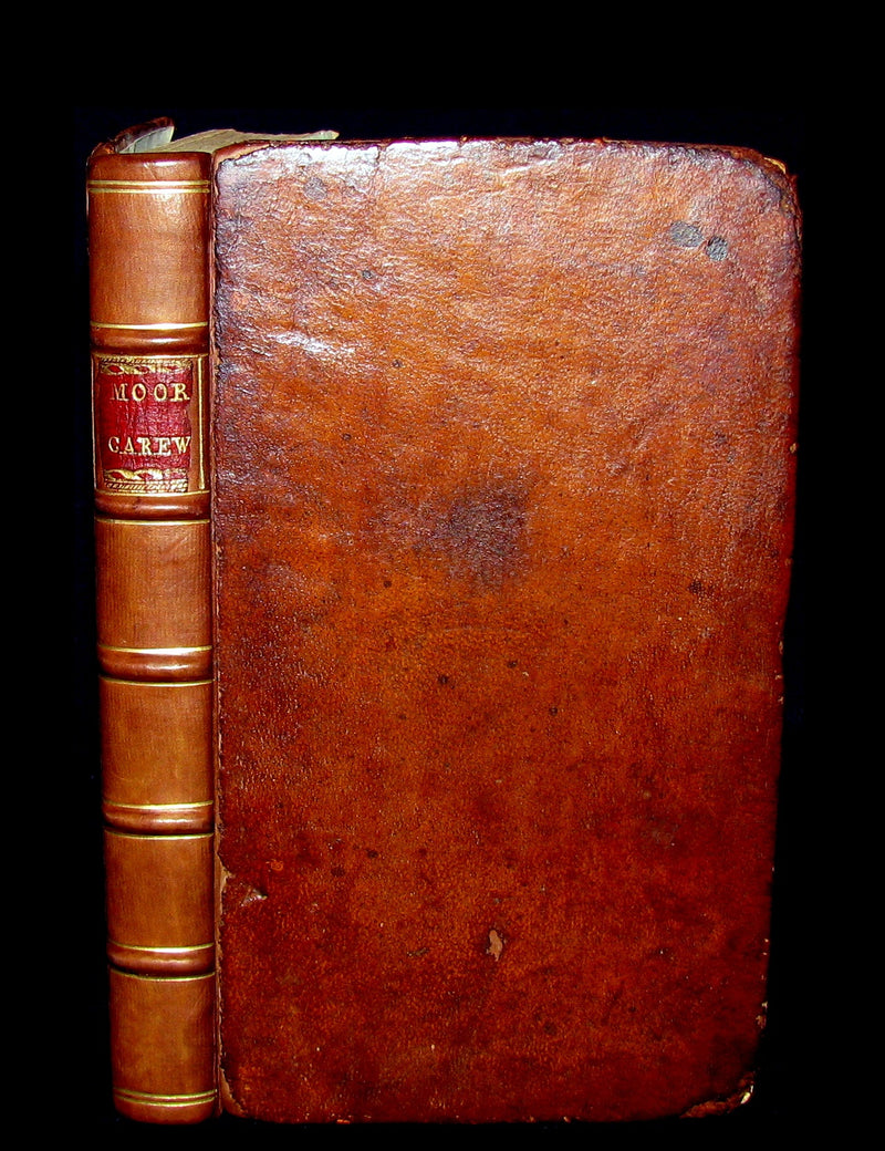 1788 Scarce Book - Life And Adventures Of Bampfylde-Moore Carew, Gypsies, America, Cant Language.