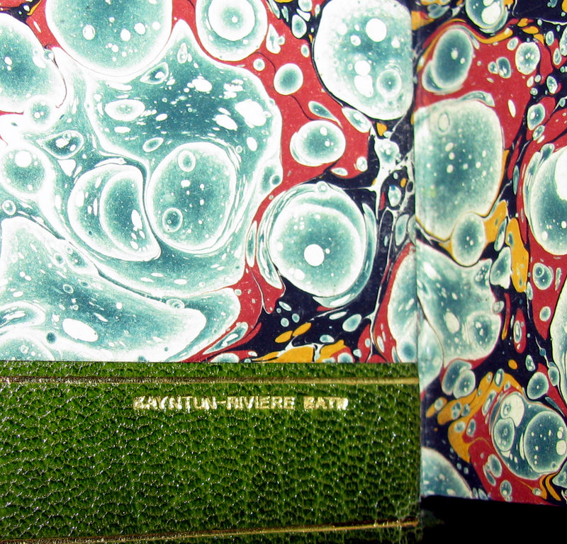 1909 Bayntun-Riviere Binding - Water-Babies Fairy Tale for a Land-Baby Illustrated by Warwick Goble. 1stED.