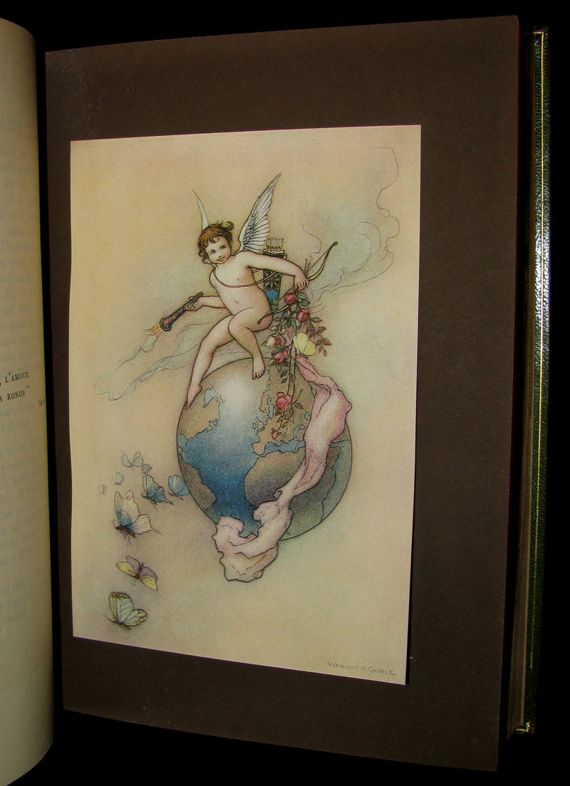 1909 Bayntun-Riviere Binding - Water-Babies Fairy Tale for a Land-Baby Illustrated by Warwick Goble. 1stED.