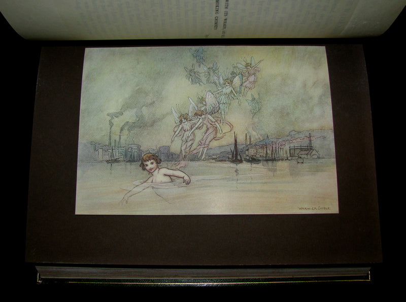 1909 Bayntun-Riviere Binding - Water-Babies Fairy Tale for a Land-Baby Illustrated by Warwick Goble. 1stED.