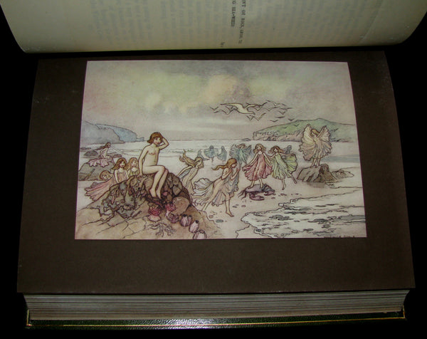 1909 Bayntun-Riviere Binding - Water-Babies Fairy Tale for a Land-Baby Illustrated by Warwick Goble. 1stED.