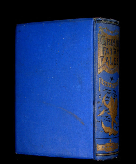 1890 Rare Victorian Book -  Brothers Grimm's FAIRY TALES illustrated.