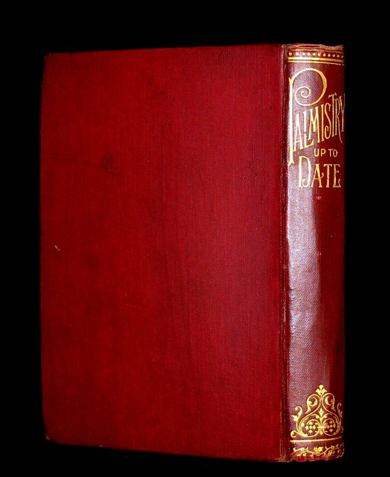 1880 Scarce Book - Up-to-Date PALMISTRY / Chiromancy, Physiognomy & Fortune-Telling by Noses.