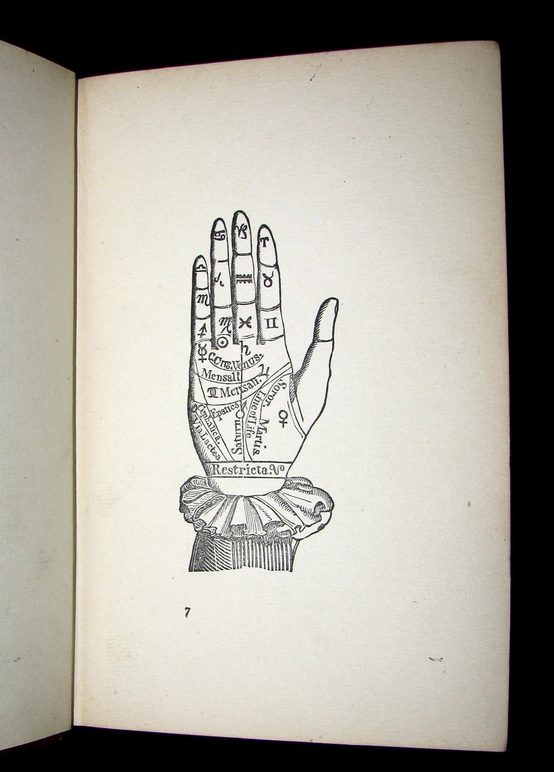 1880 Scarce Book - Up-to-Date PALMISTRY / Chiromancy, Physiognomy & Fortune-Telling by Noses.