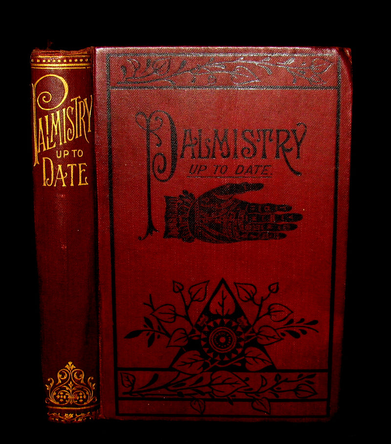 1880 Scarce Book - Up-to-Date PALMISTRY / Chiromancy, Physiognomy & Fortune-Telling by Noses.