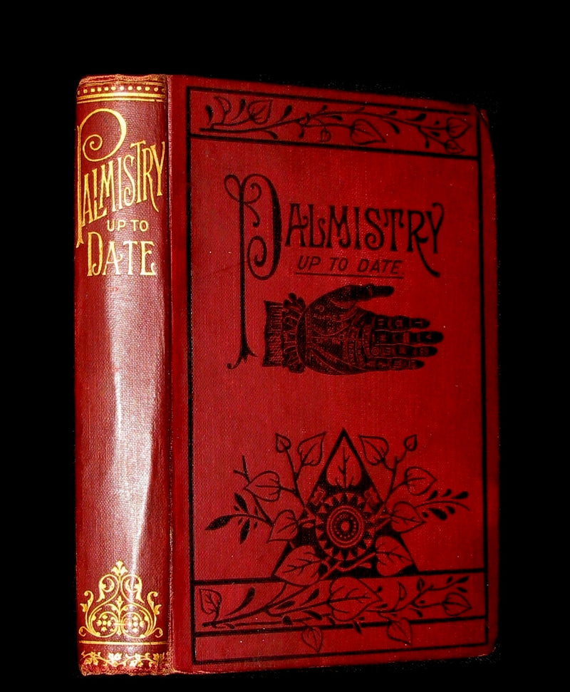 1880 Scarce Book - Up-to-Date PALMISTRY / Chiromancy, Physiognomy & Fortune-Telling by Noses.