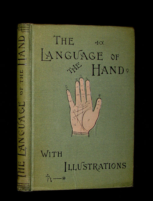 1890 Scarce PALMISTRY Book - The Language of the Hand -The Art of Reading the Hand by Henry Frith.