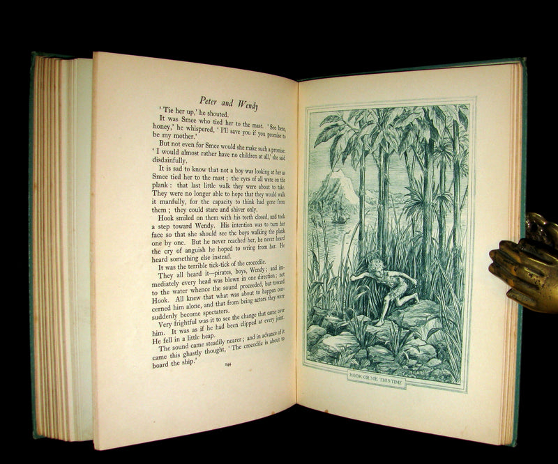 1935 Scarce Book  - Peter Pan - Peter and Wendy by J.M. Barrie Illustrated by F.D. Bedford.