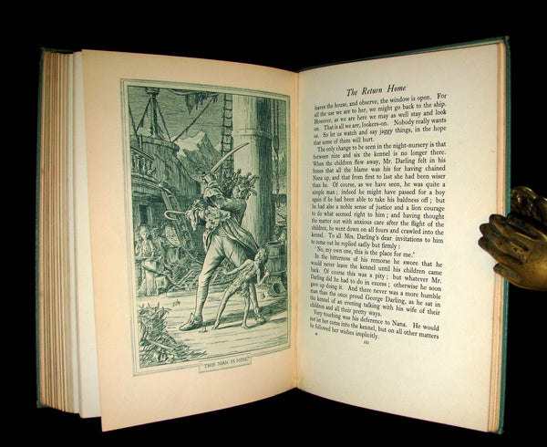 1935 Scarce Book  - Peter Pan - Peter and Wendy by J.M. Barrie Illustrated by F.D. Bedford.