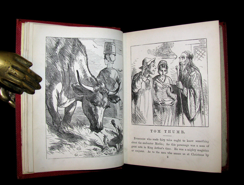 1858 Scarce First Edition - Our Favourite Fairy Tales with 300 illustrations by the Brothers Dalziel.