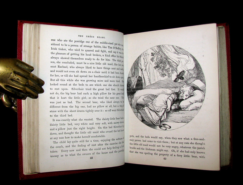 1858 Scarce First Edition - Our Favourite Fairy Tales with 300 illustrations by the Brothers Dalziel.